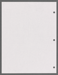 Stage manager's log