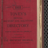 Tovey's official brewers' and maltsters' directory of the United States and Canada, 1915