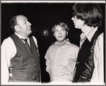 Lou Jacobi, Martin Huston and Walter Willison in rehearsal for the stage production Norman, Is That You?