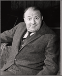 Lou Jacobi in rehearsal for the stage production Norman, Is That You?