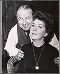 Lou Jacobi and Maureen Stapleton in rehearsal for the stage production Norman, Is That You?