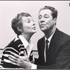 Evelyn Keyes and Don Ameche in rehearsal for the touring production of the 1971 Broadway revival of No, No, Nanette