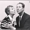 Evelyn Keyes and Don Ameche in rehearsal for the touring stage production of the 1971 Broadway revival of No, No, Nanette