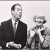 Don Ameche and Ruth Donnelly in rehearsal for the touring production of the 1971 Broadway revival of No, No, Nanette