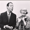 Don Ameche and Ruth Donnelly in rehearsal for the touring stage production of the 1971 Broadway revival of No, No, Nanette