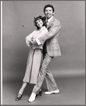 Susan Watson and Anthony Teague in studio portrait for the 1971 Broadway revival of No, No, Nanette