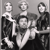 Loni Zoe Ackerman [left], Anthony Teague [center foreground], Pat Lysinger [right] and unidentified [center background] in studio portrait for the 1971 Broadway revival of No, No, Nanette