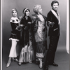Loni Zoe Ackerman, Pat Lysinger, Anthony S. Teague and unidentified [second from right] in studio portrait from the 1971 Broadway revival of No, No, Nanette