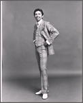 Anthony Teague in studio portrait from the replacement cast of the 1971 Broadway revival of No, No, Nanette