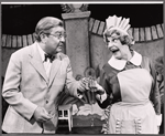 Benny Baker and Martha Raye from the replacement cast of the 1971 Broadway revival of No, No, Nanette