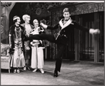 Bobby Van [at right] and unidentified others in the 1971 Broadway revival of No, No, Nanette