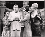 Loni Zoe Ackerman, Benny Baker and unidentified others from the replacement cast of the 1971 Broadway revival of No, No, Nanette