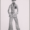 Costume sketch by Raoul Pene Du Bois for the stage production No, No, Nanette