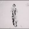 Costume sketch by Raoul Pene Du Bois for the stage production No, No, Nanette