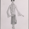 Costume sketch by Raoul Pene Du Bois for the stage production No, No, Nanette
