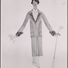 Costume sketch by Raoul Pene Du Bois for the stage production No, No, Nanette