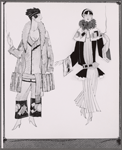 Costume sketch by Raoul Pene Du Bois for the stage production No, No, Nanette