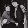 Thelma Ritter and Cameron Prud'homme in the stage production New Girl in Town