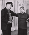 Cameron Prud'homme and Thelma Ritter in the stage production New Girl in Town