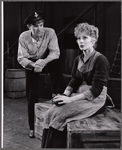 George Wallace and Gwen Verdon in the stage production New Girl in Town