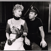 Gwen Verdon and George Wallace in the stage production New Girl in Town