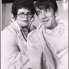 Elaine Shore and William Hickey in the Off-Broadway stage production Next