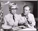 Patricia Fay and Dick Van Patten in the Off-Broadway stage production Next
