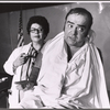 Elaine Shore and James Coco in the Off-Broadway stage production Next