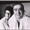 Elaine Shore and James Coco in the Off-Broadway stage production Next