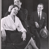 Janice Rule, Ben Gazzara and unidentified in rehearsal for the stage production The Night Circus