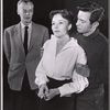 Shepperd Strudwick, Janice Rule and Ben Gazzara in rehearsal for the stage production The Night Circus