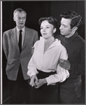 Shepperd Strudwick, Janice Rule and Ben Gazzara in rehearsal for the stage production The Night Circus