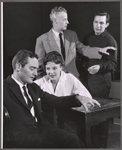 Janice Rule, Shepperd Strudwick and Ben Gazzara in rehearsal for the stage production The Night Circus