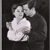 Janice Rule and Ben Gazzara in rehearsal for the stage production The Night Circus