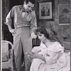 Ben Gazzara and Patricia Roe in the stage production The Night Circus