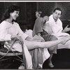 Patricia Roe and Ben Gazzara in the stage production The Night Circus
