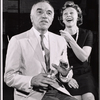 Walter Abel and Carmen Mathews in rehearsal for the stage production Night Life