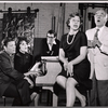 Neville Brand, Carol Lawrence, Leonardo Cimino, Carmen Mathews and Walter Abel in rehearsal for the stage production Night Life