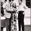 Tony Lo Bianco, Dyan Cannon and Martin Milner in the stage production The Ninety Day Mistress
