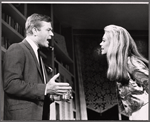 Martin Milner and Dyan Cannon in the stage production The Ninety Day Mistress