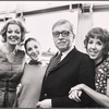 K. C. Townsend, Loni Zoe Ackerman, Pat Lysinger and unidentified [second from right] in rehearsal for the 1971 Broadway revival of No, No, Nanette