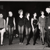 Busby Berkeley [right] and unidentified others in rehearsal for No, No, Nanette