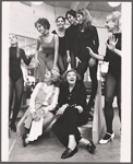 Ruby Keeler and Patsy Kelly and unidentified others in rehearsal for the 1971 Broadway revival of No, No, Nanette