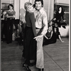 Sandra Deel and Jerry Antes [center] and unidentified others in rehearsal for the touring stage production of the 1971 Broadway revival of No, No, Nanette