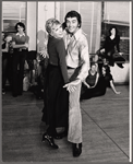 Sandra Deel and Jerry Antes [center] and unidentified others in rehearsal for the touring production of the 1971 Broadway revival of No, No, Nanette