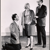 Robert Preston, Constance Ford and Frank Campanella in rehearsal for the stage production Nobody Loves an Albatross