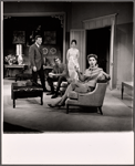 Robert Preston, Richard Mulligan, Carol Rossen and unidentified in the stage production Nobody Loves an Albatross