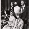 Barry Nelson, Richard Benjamin, Ken Howard, Paula Pretniss, Estelle Parsons and Carole Shelley in publicity photo for the stage production The Norman Conquests