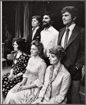 Barry Nelson, Richard Benjamin, Ken Howard, Paula Pretniss, Estelle Parsons and Carole Shelley in publicity for the stage production The Norman Conquests