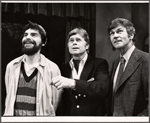 Richard Benjamin, Barry Nelson and Ken Howard in the stage production The Norman Conquests